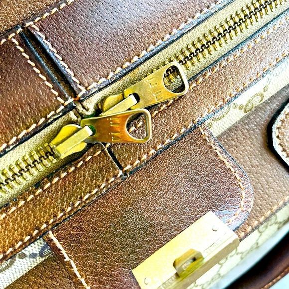 GUCCI AUTHENTIC VINTAGE 50’s SUITCASE - Picture 9 of 16